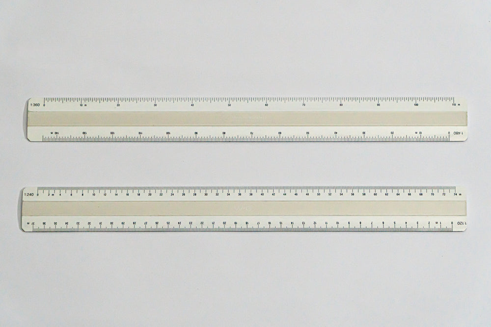 91412 Ratios: 1: 120, 240, 360, 480 - Hand scale ruler, 300mm ...