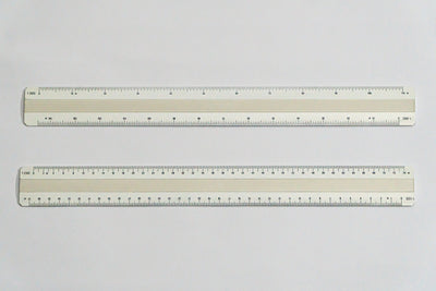 91412 Ratios: 1: 120, 240, 360, 480 - Hand scale ruler, 300mm