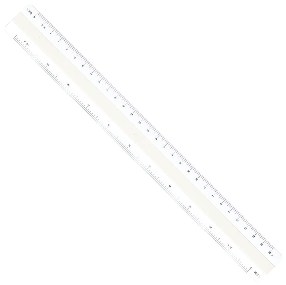 91112 Ratios: 1: 48, 96, 192, 384 - Hand scale ruler, 300mm – Mathomat ...