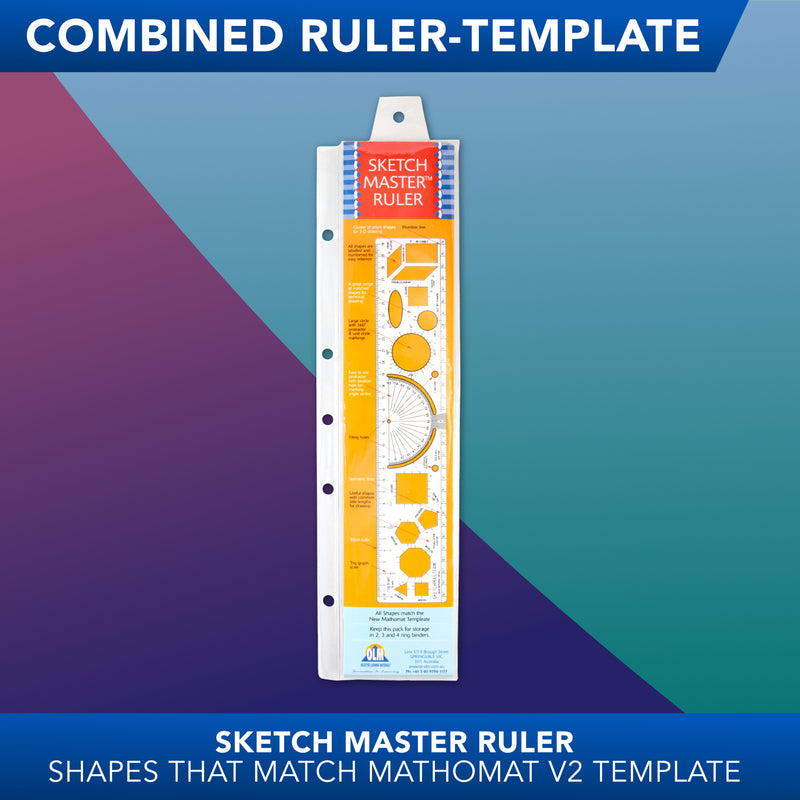 Sketchmaster<br>Combined Ruler Template