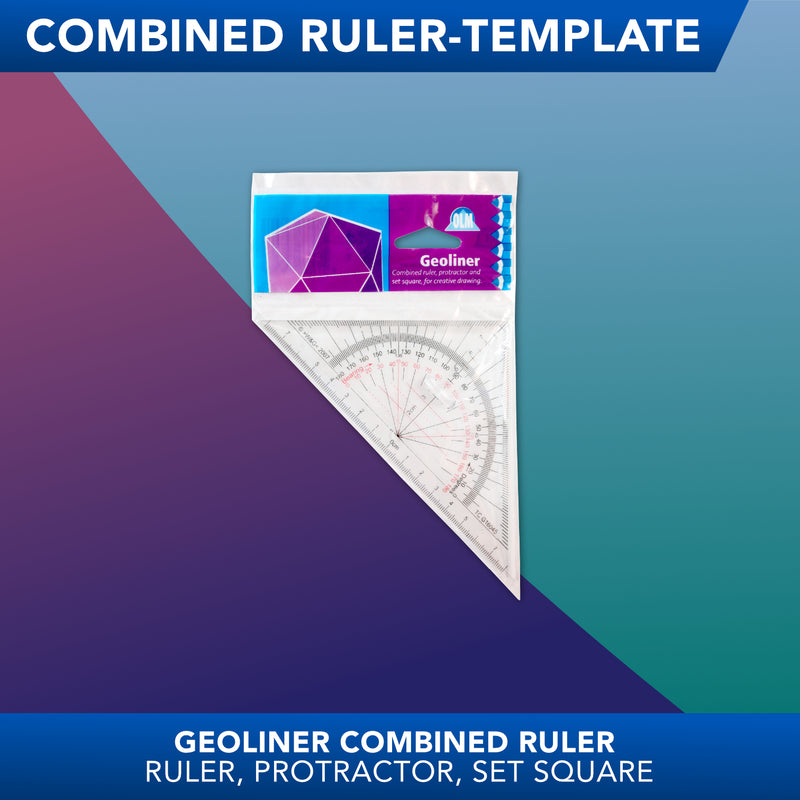 Geoliner<br>Combined Ruler Template