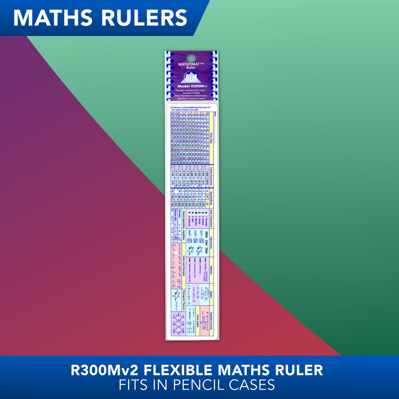 Mathematics Rulers – Mathomat geometry drawing template