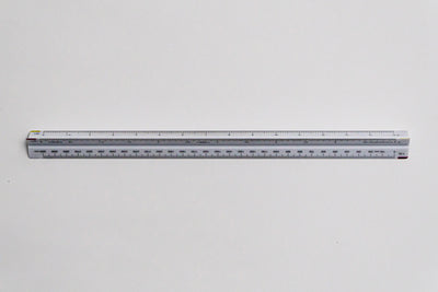 CTM9012 Ratios: 1: 2.5,5,10,20,50,100 - Hand scale ruler, 300mm