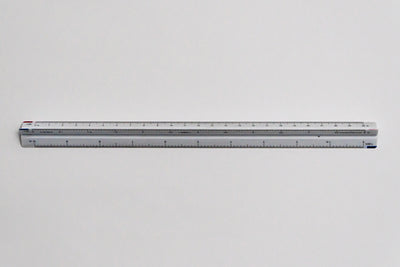CTM9512 Ratios: 1: 20,33.3,40,50,80,100 - Hand scale ruler, 300mm