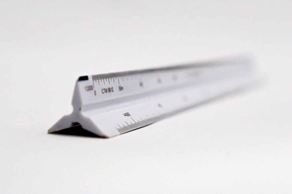 CTM9812 Ratios: 1: 500, 1000, 1250, 1500, 2000, 2500 - Hand scale rule ...