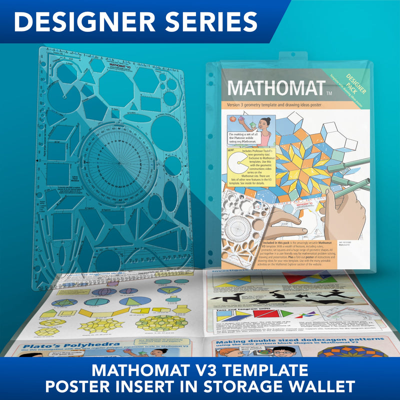 Mathomat V3 Geometry Template<br>(Designer pack)