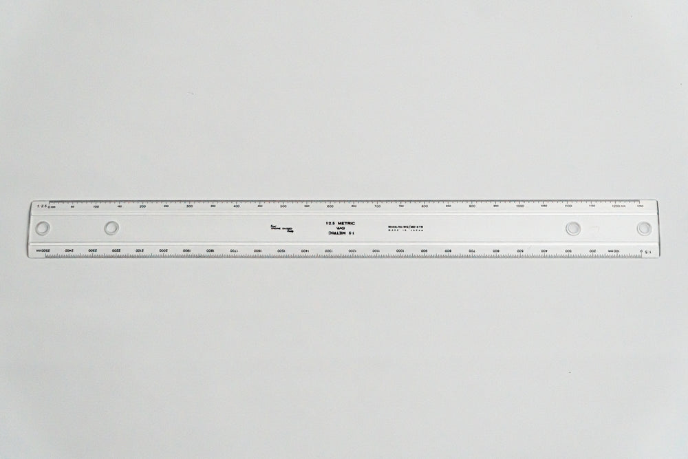 MD18TR  Drafting Machine Rule, 1:2.5,5. Length: 500mm