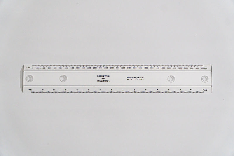 ME12TR Drafting Machine Ruler, 1:20,50. Length: 300mm