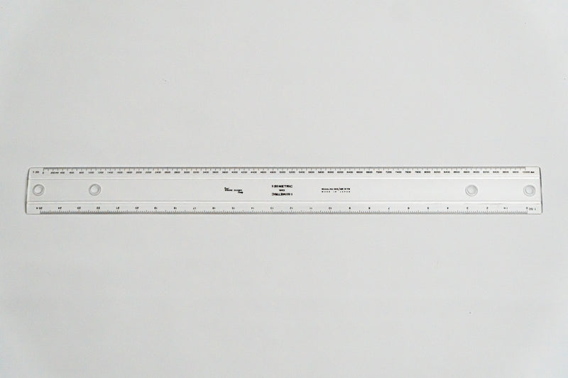 ME18TR Drafting Machine Ruler, 1:20,50. Length: 500mm