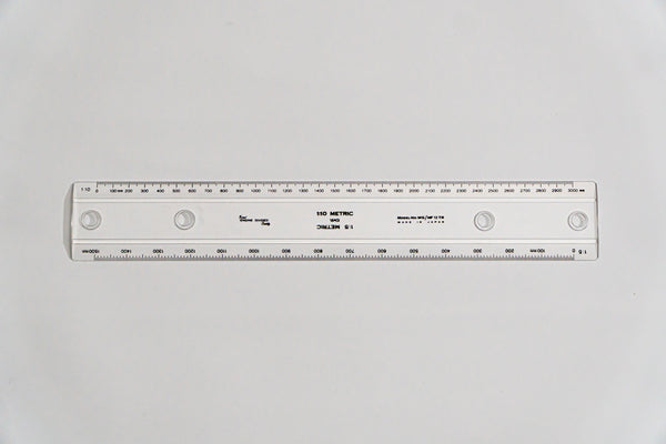 MF12TR Drafting Machine Ruler, 1:5,10. Length: 300mm – Mathomat ...