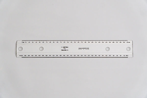 MY12TR Drafting Machine Ruler, 1:1,2 Length: 300mm – Mathomat geometry ...