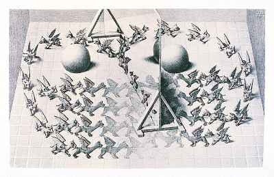 M.C. Escher Posters Magic Mirror