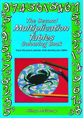 THE SECOND MULTIPLICATION TABLES COLOURING BOOK