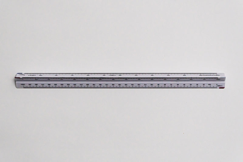 CTM9812 Ratios: 1: 500, 1000, 1250, 1500, 2000, 2500 - Hand scale ruler, 300mm