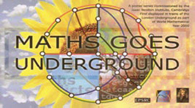 Maths Goes Underground 12 Poster Set Printed In Australia